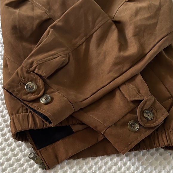 Cutter & Buck Tan Bomber Jacket - Picture 9 of 10